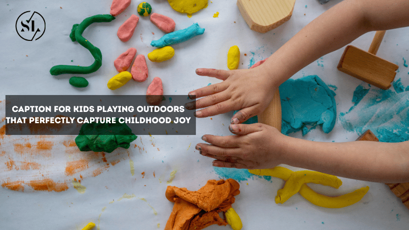 Caption for Kids Playing