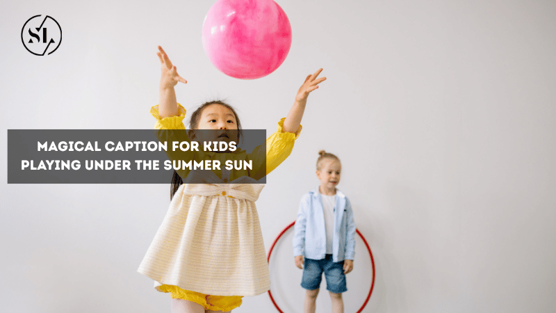Magical Caption for Kids Playing