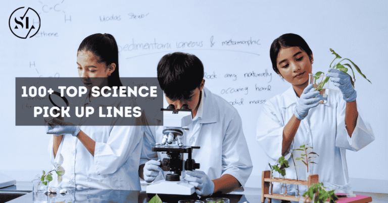 Science Pick Up Lines